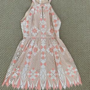 BCBG MAXAZRIA Halter Top Dress